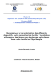 Recensement et caract&eacute;risation des diff&eacute;rents dispositifs, outils permettant de faciliter l'installation et la reprise des fermes par des jeunes agriculteurs hors cadre familial au Pays Basque
