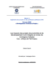 Les impacts des projets de proximit&eacute;s et de d&eacute;veloppement rural int&eacute;gr&eacute;s [PPDRI] en zones de montagnes Kabyles