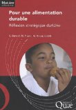Pour une alimentation durable : r&eacute;flexion strat&eacute;gique duALIne