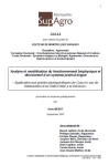 Analyse et mod&eacute;lisation du fonctionnement biophysique et d&eacute;cisionnel d'un syst&egrave;me prairial irrigu&eacute; : application aux prairies plurisp&eacute;cifiques de Crau en vue de l'&eacute;laboration d'un outil d'aide &agrave; la d&eacute;cision