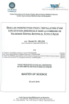 Quelles perspectives pour l'installation d'une exploitation arboricole dans la commune de Valbonne Sophia Antipolis, C&ocirc;te d'Azur