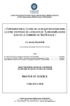 Contribution &agrave; l'&eacute;tude de la d&eacute;sertification dans la zone steppique de la wilaya de Tlemcen (Alg&eacute;rie)