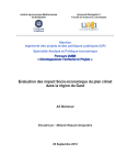 Evaluation des impacts socio-&eacute;conomiques du Plan climat dans le d&eacute;partement du Gard