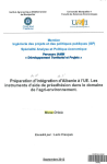Pr&eacute;paration de l'int&eacute;gration de l'Albanie &agrave; l'UE. Les instruments d'aide de pr&eacute;adh&eacute;sion dans le domaine de l'agri-environnement