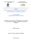 Contribution du microcr&eacute;dit au d&eacute;veloppement socio-&eacute;conomique des zones rurales