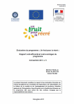 Evaluation du programme &laquo; Un fruit pour la r&eacute;cr&eacute; &raquo; : rapport co&ucirc;t-efficacit&eacute; et co&ucirc;t-avantages du programme