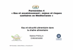 Eau et s&eacute;curit&eacute; alimentaire dans la cha&icirc;ne alimentaire