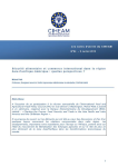 S&eacute;curit&eacute; alimentaire et commerce international dans la r&eacute;gion Asie-Pacifique-Am&eacute;rique