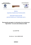 Reconqu&ecirc;te paysag&egrave;re et valorisation d'un territoire par l'agriculture