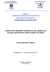 Impact de la pollution nitrique sur les ressources en eaux souterraines dans la plaine de Sa&iuml;ss [Maroc]
