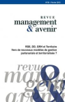 Cahier : RSE, DD, GRH et Territoire : vers de nouveaux mod&egrave;les de gestion partenariale et territorialis&eacute;e ?