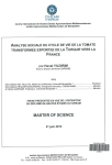 Analyse sociale du cycle de vie de la tomate transform&eacute;e export&eacute;e de la Turquie vers la France