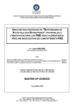 Analyse des pratiques de responsabilit&eacute; soci&eacute;tale des entreprises favorables &agrave; l'innovation dans les PME agro-alimentaires