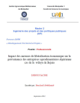 Impact des mesures de lib&eacute;ralisation &eacute;conomique sur la gouvernance des entreprises agroalimentaires alg&eacute;riennes