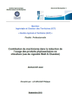 Estimation des quantit&eacute;s d'eau utilis&eacute;es par culture et par village en fonction des ressources hydriques disponibles