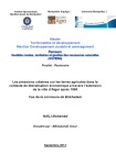 Les pressions urbaines sur les terres agricoles dans le contexte de lib&eacute;ralisation &eacute;conomique &agrave; travers l'extension de la ville d'Alger apr&egrave;s 1990