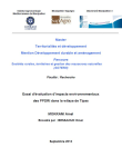 Essai d'&eacute;valuation d'impacts environnementaux des PPDRI dans la wilaya de Tipas