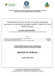 Contribution d'un jeu de r&ocirc;le &agrave; la gestion locale des ressources en eau dans le p&eacute;rim&egrave;tre irrigu&eacute; de Zaouit Jdidi (Tunisie)