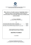 Analyse de la fili&egrave;re ol&eacute;icole tunisienne dans la zone de production de Zarzis. Strat&eacute;gies et opportunit&eacute;s pour une am&eacute;lioration du revenu des ol&eacute;iculteurs