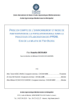 Prise en compte de l'environnement et mode de participation de la population rurale dans le processus d'&eacute;laboration des PPDRI [Projets de Proximit&eacute; de D&eacute;veloppement Rural Int&eacute;gr&eacute;]