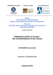 L'&eacute;talement urbain en Europe