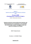 Analyse technico-&eacute;conomique des dossiers de financements de la recherche ou du transfert de technologie en lutte biologique dans les pays d'Afrique de l'Ouest