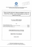 Essai de recherche et d&eacute;veloppement dans une industrie laiti&egrave;re