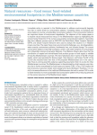 Natural resources  food nexus: food-related environmental footprints in the Mediterranean countries