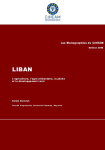 Les Monographies du CIHEAM : Liban : Lagriculture, lagro-alimentaire, la p&ecirc;che et le d&eacute;veloppement rural 2008