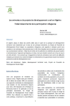 Les animateurs de projets de d&eacute;veloppement rural en Alg&eacute;rie : lid&eacute;al d&eacute;senchant&eacute; de la participation villageoise