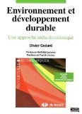 Environnement et d&eacute;veloppement durable : une approche m&eacute;ta-&eacute;conomique