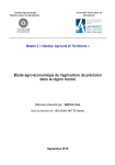 Etude agro-&eacute;conomique de l'agriculture de pr&eacute;cision dans la r&eacute;gion Centre