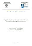 Adaptation des doses et des volumes des traitements phytosanitaires &agrave; la v&eacute;g&eacute;tation du pommier
