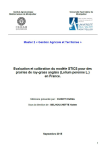 Evaluation et calibration du mod&egrave;le STICS pour des prairies de ray-glass anglais (Lolium perenne L.) en France