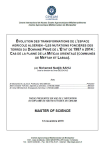 Evolution des transformations de l'espace agricole alg&eacute;rien. Les mutations fonci&egrave;res des terres du domaine priv&eacute; de l'Etat de 1987 &agrave; 2014
