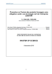 Promotion en Tunisie des produits fromagers et all&eacute;gation sant&eacute;