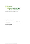 Agriculture et paysage des espaces p&eacute;riurbains alg&eacute;riens