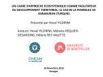 Un cadre d'approche &eacute;cosyst&eacute;mique comme facilitateur du d&eacute;veloppement territorial : le cas de la p&eacute;ninsule de Karaburun en Turquie
