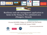 Resilience and risk management: application to farms in the Etang de l'Or catchment area (Mauguio, H&eacute;rault)