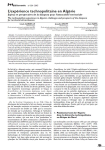 L'exp&eacute;rience technopolitaine en Alg&eacute;rie. Enjeux et perspectives de la diaspora pour l'attractivit&eacute; territoriale