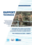 Estimation de la valeur &eacute;conomique et sociale des services rendus par les &eacute;cosyst&egrave;mes forestiers m&eacute;diterran&eacute;ens : parc national de Chr&eacute;a - Alg&eacute;rie