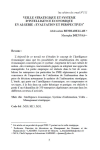 Veille strat&eacute;gique et syst&egrave;me d'intelligence &eacute;conomique en Alg&eacute;rie