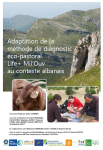 Adaptation de la m&eacute;thode de diagnostic &eacute;co-pastoral Life+ Mil'Ouv au contexte albanais