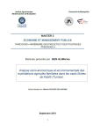 Analyse socio-&eacute;conomique et environnementale des exploitations agricoles familiales dans les oasis illicites de Kebilli (Tunisie)