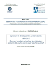 Agriculture et d&eacute;veloppement rural en Albanie, 1991-2015. Comment construire et analyser des indicateurs sectoriels d&eacute;volution pour &eacute;valuer les choix publics ?