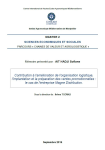Contribution &agrave; l'am&eacute;lioration de l'organisation logistique, l'implantation et la pr&eacute;paration des ventes promotionnelles