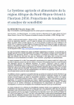 Le Syst&egrave;me agricole et alimentaire de la r&eacute;gion Afrique du Nord-Moyen-Orient &agrave; lhorizon 2050. Projections de tendance et analyse de sensibilit&eacute;