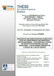 R&eacute;silience des exploitations agricoles face au changement des pratiques phytosanitaires : conception d'outils de gestion des risques li&eacute;s aux pesticides - cas du bassin versant de l'&eacute;tang de l'Or en France