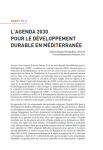 LAgenda 2030 pour le d&eacute;veloppement durable en M&eacute;diterran&eacute;e