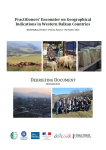 Practitioners encounter on Geographical Indications in Western Balkan countries